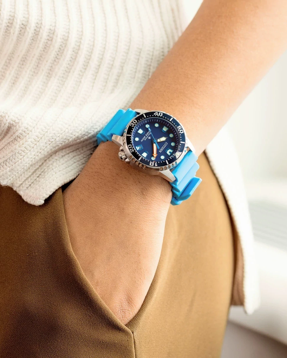 Promaster Dive Blue Dial Polyurethane Strap EO2028-06L | CITIZEN